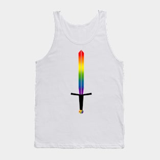 Rainbow Sword Tank Top